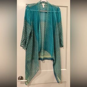 Beautiful Lightweight Multipurpose Overlay Shirt / Beachy Cover Up